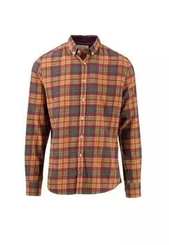 Рубашка на пуговицах стандартного кроя COLOURS & SONS, апельсин