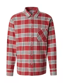 Рубашка на пуговицах стандартного кроя Dan Fox Apparel LASSE, красный