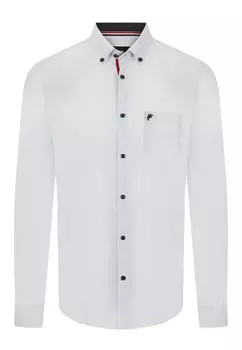 Рубашка на пуговицах стандартного кроя Denim Culture ADRIAN, пастельный синий