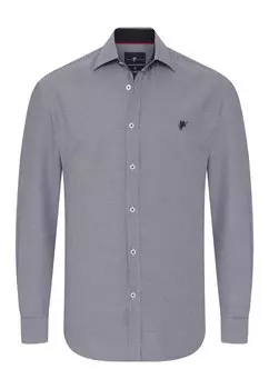 Рубашка на пуговицах стандартного кроя Denim Culture JAVED, темно-синий