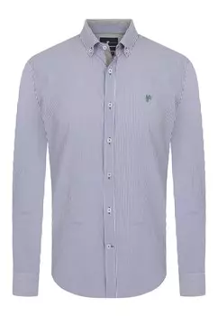 Рубашка на пуговицах стандартного кроя Denim Culture REX, королевский синий