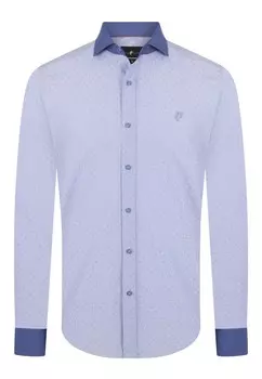 Рубашка на пуговицах стандартного кроя Denim Culture COLIN, пастельно-синий/темно-синий