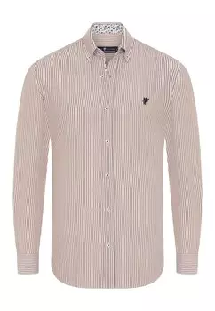 Рубашка на пуговицах стандартного кроя Denim Culture DEAN, бежевый