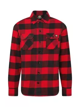 Рубашка на пуговицах стандартного кроя Dickies SACRAMENTO, красный