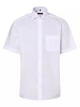 Рубашка на пуговицах стандартного кроя Eterna, белый