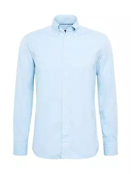 Рубашка на пуговицах стандартного кроя ETON, светло-синий