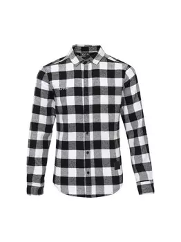 Рубашка на пуговицах стандартного кроя Forplay MARSHALL, черный/белый