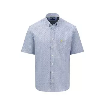 Рубашка на пуговицах стандартного кроя Fynch-Hatton, синий