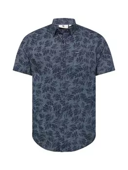 Рубашка на пуговицах стандартного кроя Garcia, пыльный синий/темно-синий