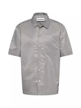 Рубашка на пуговицах стандартного кроя Han Kjbenhavn, серый