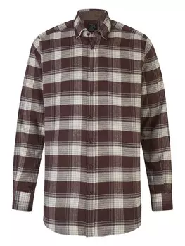 Рубашка на пуговицах стандартного кроя Hechter Paris, красный