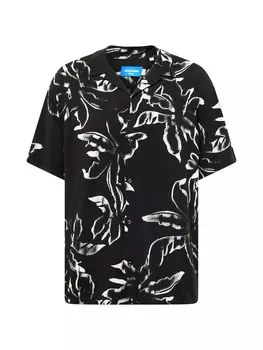 Рубашка на пуговицах стандартного кроя JACK & JONES JEFF, черный