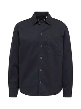 Рубашка на пуговицах стандартного кроя JACK & JONES COLLECTIVE ZAC, черный