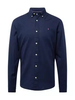 Рубашка на пуговицах стандартного кроя JACK & JONES SUMMER SHIELD, морской синий