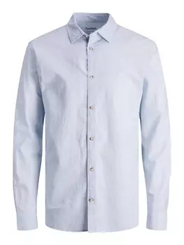 Рубашка на пуговицах стандартного кроя JACK & JONES SUMMER, светло-синий