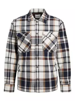 Рубашка на пуговицах стандартного кроя JACK & JONES EDDIE, разноцветный