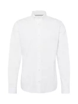Рубашка на пуговицах стандартного кроя JACK & JONES, белый