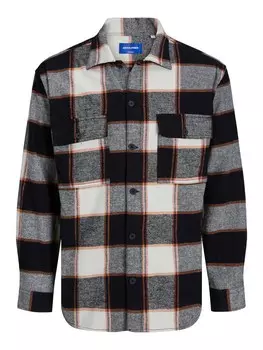 Рубашка на пуговицах стандартного кроя JACK & JONES FRI, оранжевый