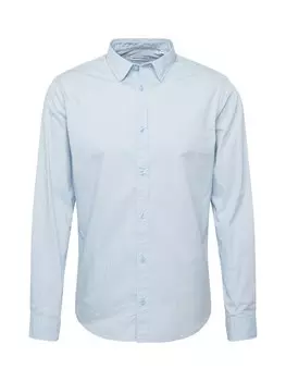 Рубашка на пуговицах стандартного кроя JACK & JONES LUCAS, светло-синий