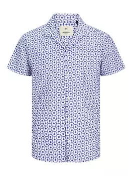 Рубашка на пуговицах стандартного кроя JACK & JONES BLUE DAN, темно-синий
