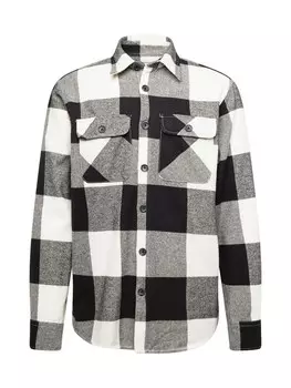 Рубашка на пуговицах стандартного кроя JACK & JONES EDARREN, белый