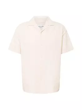 Рубашка на пуговицах стандартного кроя JACK & JONES, цвет Pastel Orange