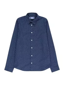 Рубашка на пуговицах стандартного кроя Jack & Jones Junior JOE, темно-синий