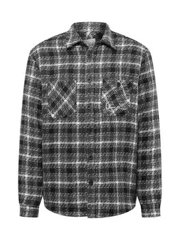 Рубашка на пуговицах стандартного кроя Karl Kani, черный