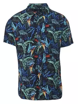 Рубашка на пуговицах стандартного кроя Koroshi, разноцветный