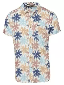 Рубашка на пуговицах стандартного кроя Koroshi, разноцветный