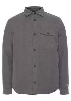 Рубашка на пуговицах стандартного кроя Lacoste, серый