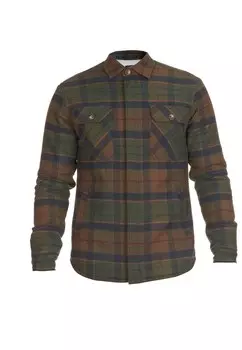 Рубашка на пуговицах стандартного кроя Le Temps Des Cerises KEZOL, зеленый