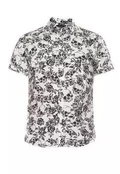 Рубашка на пуговицах стандартного кроя Le Temps Des Cerises, белый