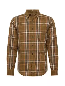 Рубашка на пуговицах стандартного кроя LEVIS SUNSET 1 POCKET STANDARD GREENS, оливковое