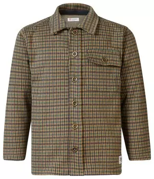 Рубашка на пуговицах стандартного кроя Noppies Waterloo, коричневый