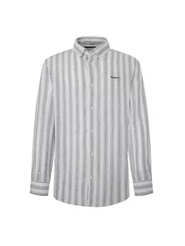 Рубашка на пуговицах стандартного кроя Pepe Jeans PRIXTON, белый