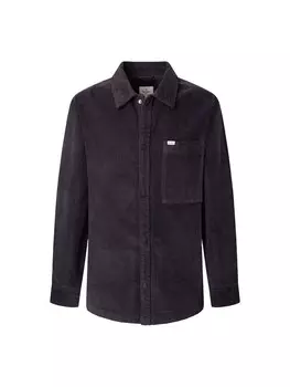 Рубашка на пуговицах стандартного кроя Pepe Jeans ETHAN, черный