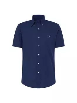 Рубашка на пуговицах стандартного кроя Polo Ralph Lauren, морской синий/пыльный синий