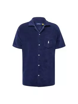 Рубашка на пуговицах стандартного кроя Polo Ralph Lauren, темно-синий