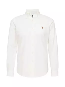 Рубашка на пуговицах стандартного кроя Polo Ralph Lauren, белый