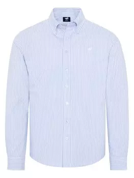 Рубашка на пуговицах стандартного кроя Polo Sylt, голубой/белый