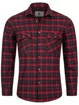 Рубашка на пуговицах стандартного кроя Rock Creek, красный