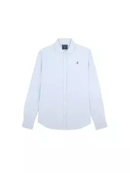 Рубашка на пуговицах стандартного кроя Scalpers OXFORD PEACH, синий/темно-синий