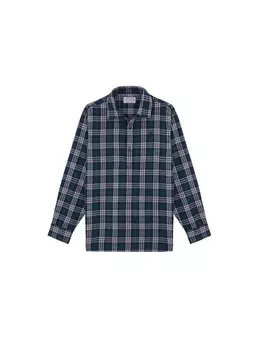 Рубашка на пуговицах стандартного кроя Scalpers Polera, синий