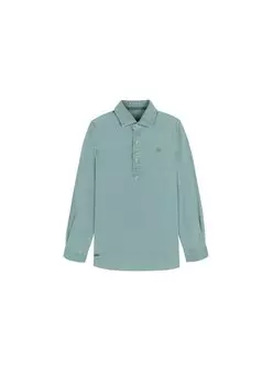 Рубашка на пуговицах стандартного кроя Scalpers POLERA, зеленый