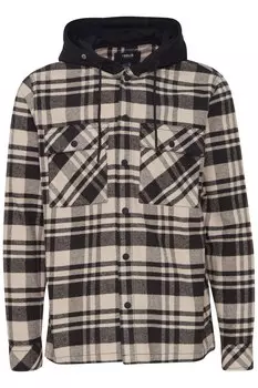 Рубашка на пуговицах стандартного кроя !Solid Zachary, черный