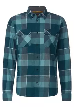 Рубашка на пуговицах стандартного кроя Street One Men, разноцветный