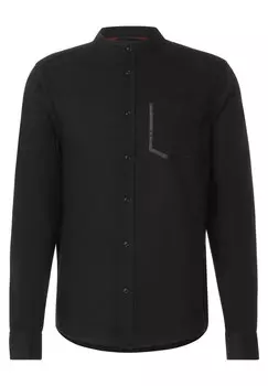 Рубашка на пуговицах стандартного кроя Street One Men OXFORD, черный