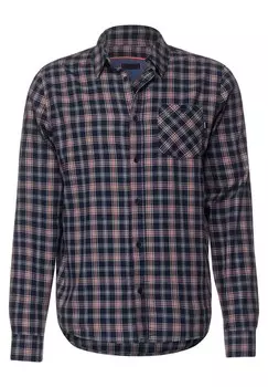 Рубашка на пуговицах стандартного кроя Street One MEN, смешанные цвета