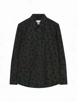 Рубашка на пуговицах стандартного кроя Studio Seidensticker STUDIO, зеленый